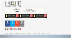 Desktop Screenshot of linuxliteos.com